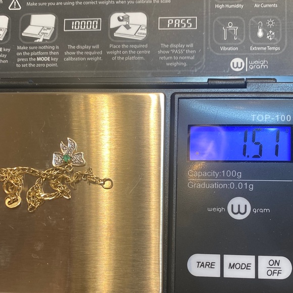 Elegant 14K (Solid) Yellow Gold Bracelet with Charm - Picture 7 of 7